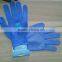 PVC grip polyester safety gloves/working gloves/safety gloves/work gloves/knitted gloves