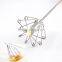 Promotional Semiautomatic Stainless Steel Hand Held Automatic Portable Rotating Manual Egg Beater