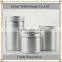 empty cylinde aluminum tin bottle