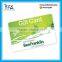 Beautiful full color printing plastic PVC card for shopping center