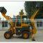 China famous brand 1.6T wheel loader backhoe loader with high quality and cheap price