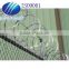 Boundary concertina razor wire fencing