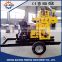 Most Popular! trailer type hydraulic core drill rig Geological exploration drilling machine