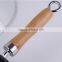 Flat Bottom Wooden Handle Wok Pan Set Cookware Set Nonstick