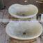 High Quality NATURAL STONE PURE WHITE ONYX SINKS BASINS COLLECTION