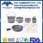 8 person lightweight backpacking camp cookware with mess kit 15pcs camping tool