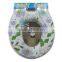 SOFT Mother-Baby family PVC Toilet Seat cover, toilet seat cover w/printing, soft family adult & kid/child toilet seat