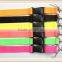 12 Pcs fashion Fluorescent color Lanyard for MP3/4 cell phone key chain lanyard