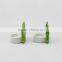 Green Leaf Hand Painted Antique Ceramic Candle Holder