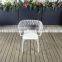 Modern outdoor rattan furniture wicker garden dining chair