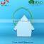 BSCI Audit factory hot sales easter decoration non woven fabric house basket, decoration colorful felt baskets