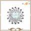 China Supplier Snow Shaped Beautiful Decorative Clock Wall Clock