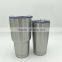 30 oz double stainless steel wall vacuum Rambler Tumblers coffee mug with lid for keeping cool and hot water