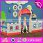 New style castle toy wooden kids indoor playhouse W08C182
