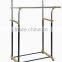 Modern movable adjustable metal clothes drying rack stand