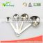 WCJ599 Good quality Stainless steel Measuring Spoon ,Set of 4,Love heart shape