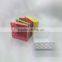 carved sunflower design square plastic pp basket