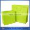 Blue gift paper bags with a silk bow for shopping
