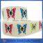 Custom new design printed colorful buttery grosgrain ribbon
