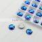 Colors round sew on crystal rhinestones,flatback crystal stones factory direct