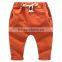 wholesale kids jeans with thread elastic waist band
