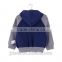 2016 new design Children's wear autumn outfit young children hooded jacket navy blue