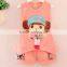 small girl 2 pieces clothing set 100% cotton wholesale kids clothes summmer clothing set for girls sports clothes sets