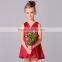 Fashion design small girls dress girls princess dress children girls party wear dresses L-99