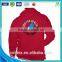 custom prinit cotton zipper sweatshirt no hood