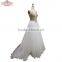 OEM Long Floor-length White A Line Wedding Dress