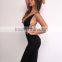 Runwaylover 028 2017 Ladies Deep V-Neck Sexy Backless Party Dress