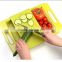Cutting Kitchen Board With Chopping Block Draining Board Dishes To Wash Cut With The Drain Basket Creative 2 in 1 Drawer KC1110