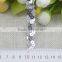 Sewing Crafts DIY Garment 1.5cm Width Gold Silver Sequin Banding Lace Ribbon