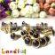 12mm Dragon Monster Eyes Glitter Gold Plastic Animal Eyes