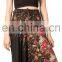 Flower Pattern Flowy Harem Yoga Jumpsuit Dance Hammer Trousers Pants