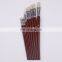 Short Wooden Handle Artist Bristle Paint Brushes