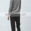 cotton blend fabric buttoned cable knit finish women sweater