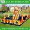 Tunnel Court Kids Outdoor Cheap Inflatable Obstacle Course