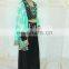 2017 Fashion New Model Dubai Abaya Long Sleeve Muslim Kaftan Wholesale