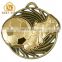 Antique Brass Metal Football Medal