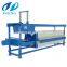 Small filter press for cassava flour plant