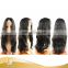 Promotion!! 100% virgin human bulk hair full lace wig with baby hair around