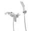 Luxury New product Wall mounted Bathtub hand held mixer shower faucet set with diverter