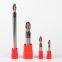 High Precision Solid Carbide Ball Nose End Mill 2 / 4 Flute 1-20mm Tapered Cutting Tools