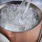 Copper Stainless Steel Ice Bucket Barware Kit - Double Walled Insulated with Lid, Carry Handle and Tongs Set