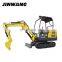 New design 0.095m3 mini tractor excavator with cheap price