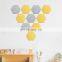 custom logo printed OEM corporate art acoustic panels wooden acoustical diffuser panel