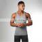 100% Cotton Summer Dry Fit Sports Gym Blank Plain Fitness Wholesale Cheap Custom Logo Design Men Tank Tops