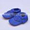 Promotional fringe slip-on baby shoes leather horse hair cute baby toddler shoes