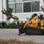 ce epa approved mini wheel loader with backhoe